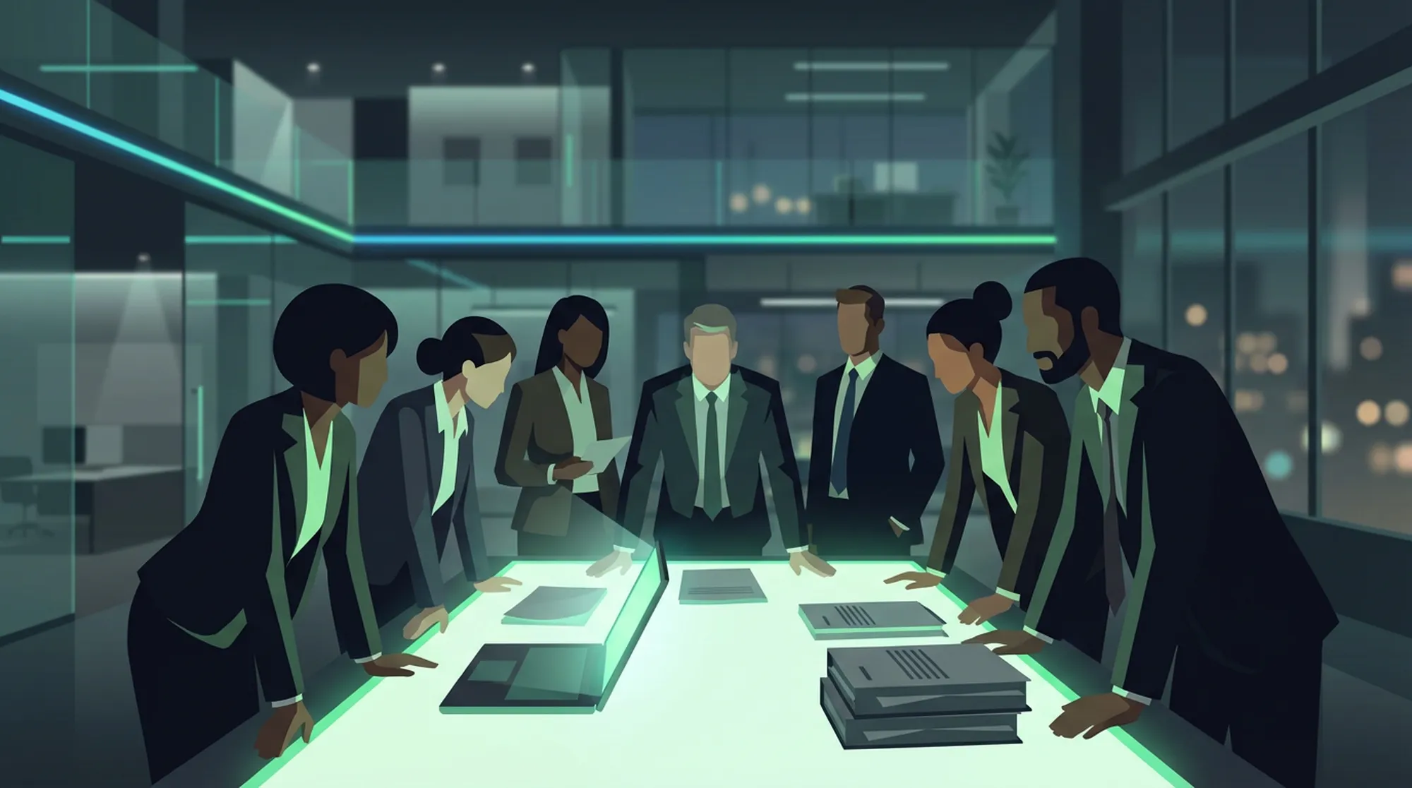 Zespół redakcyjny przy pracy nad modułami edukacyjnymi o ubezpieczeniach