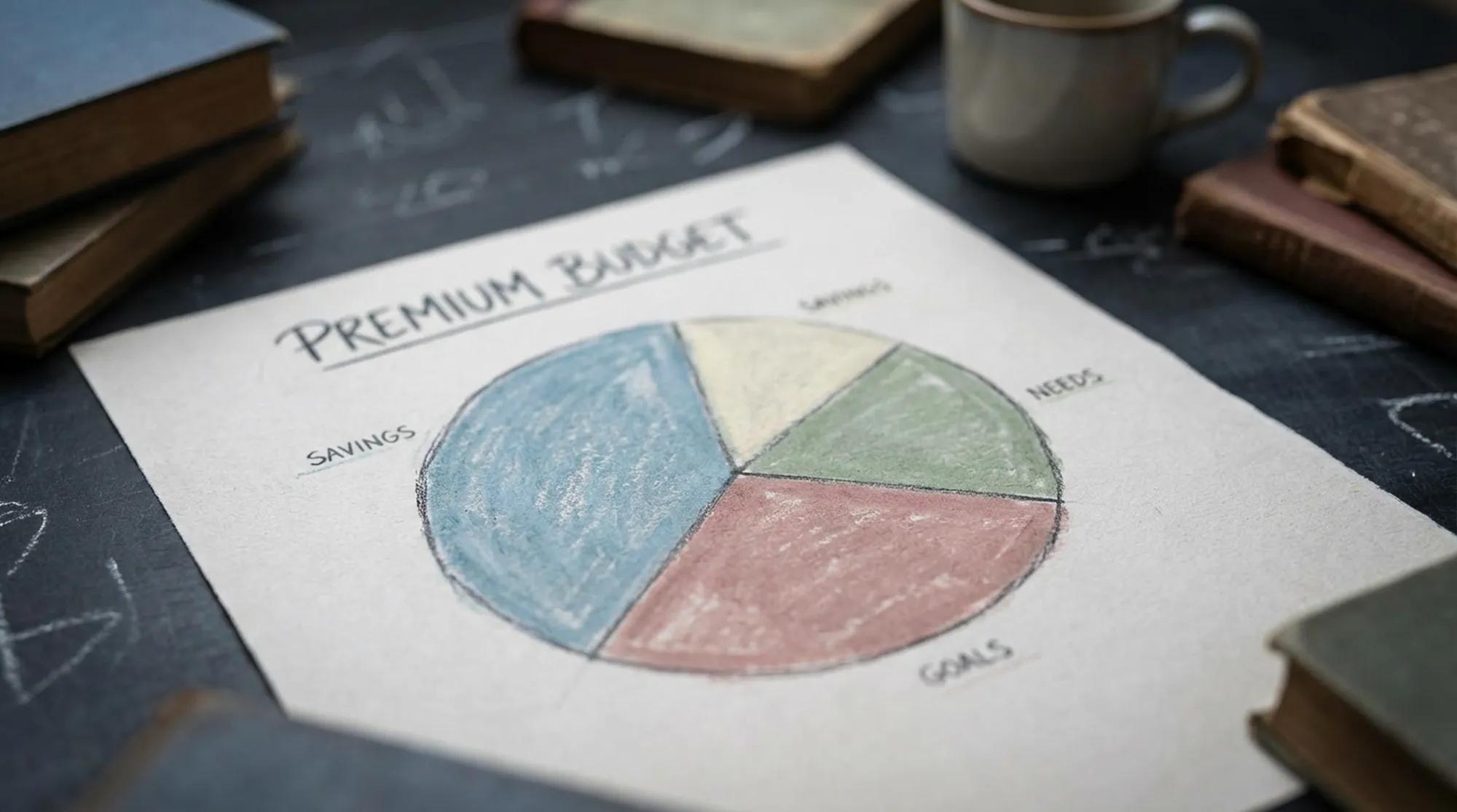 Wizualizacja artykułu o składce i budżecie domowym